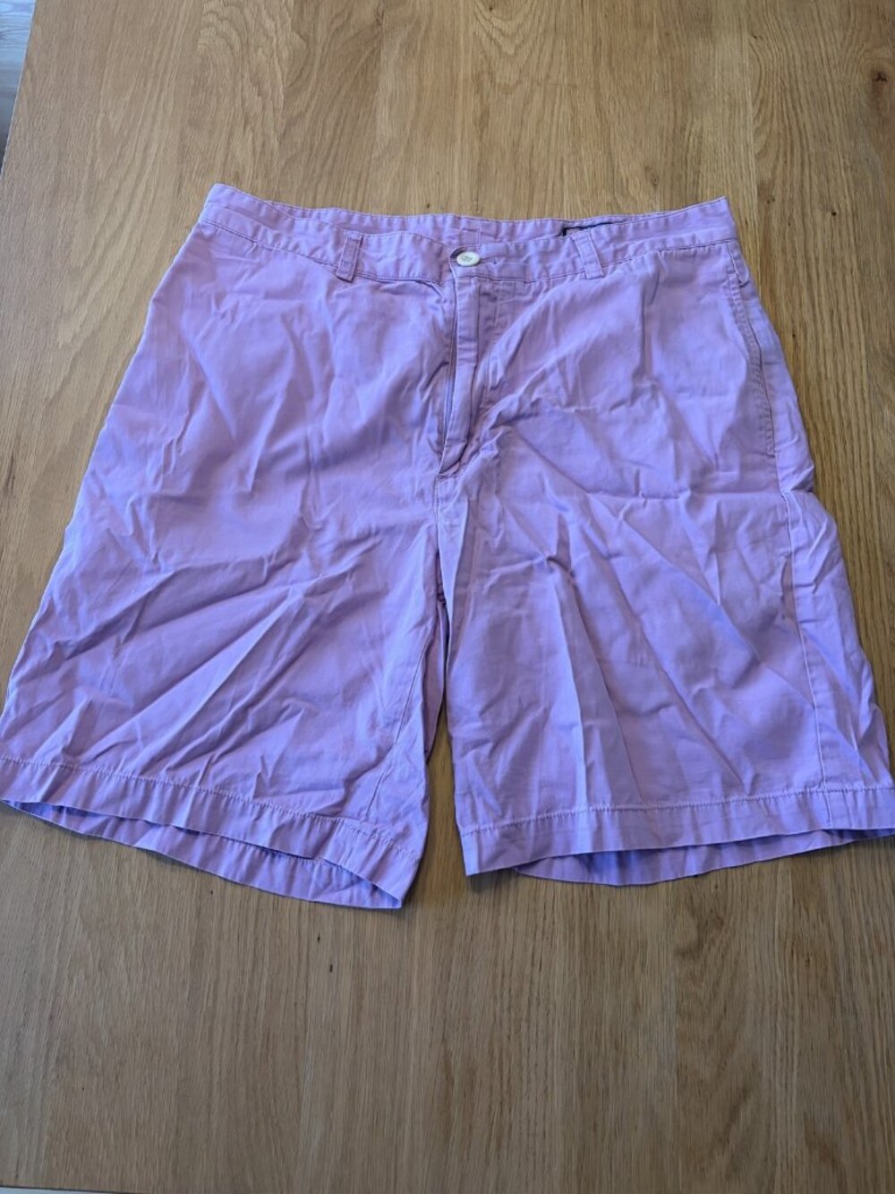 Vineyard Vines Club Short Mens 34 Lavender Purple 100% Cotton Chino